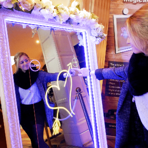 Magic Mirror Photo Booth Hire