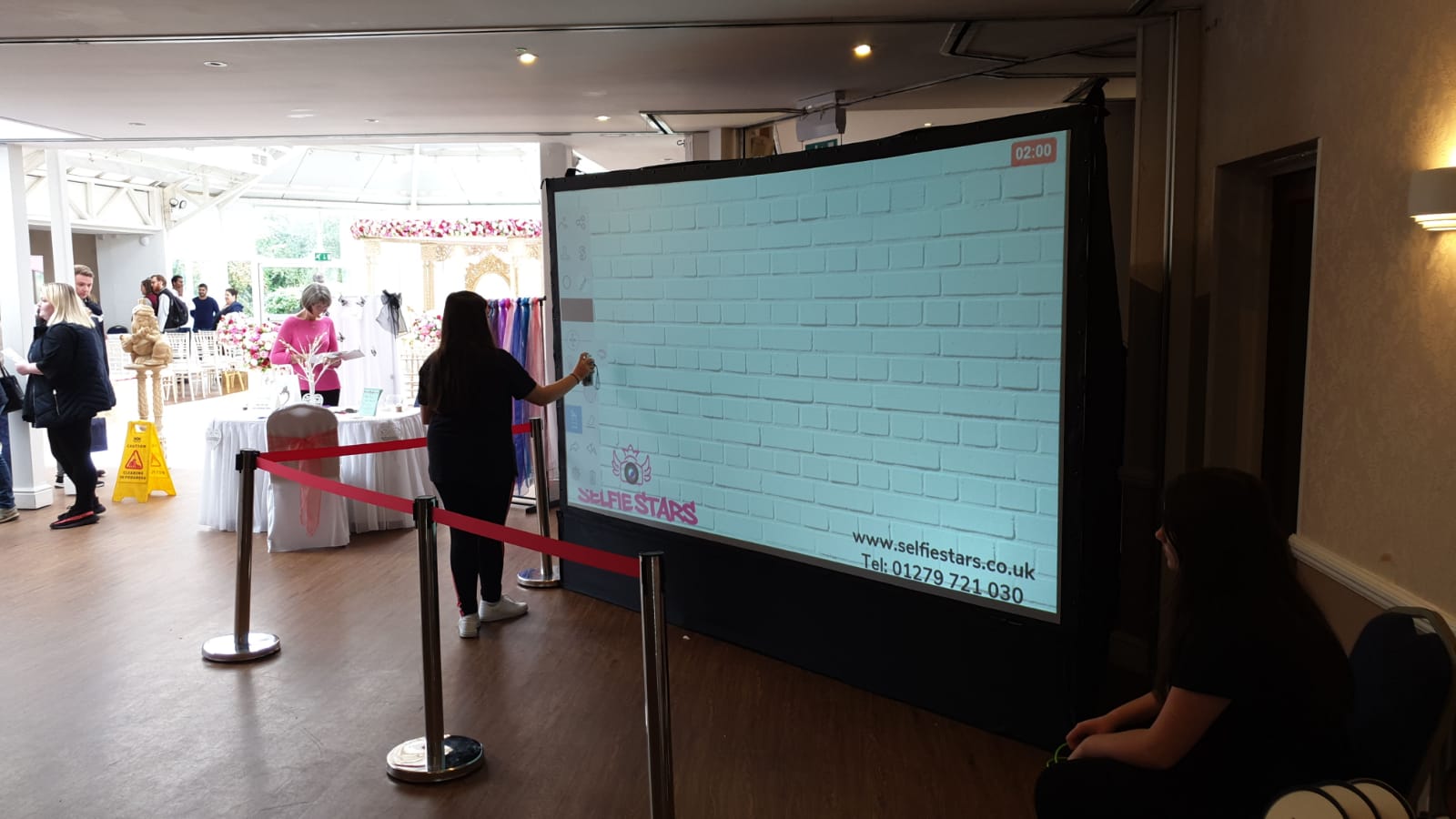 The Digital Graffiti Wall is Here - 20% Off! Book between 1st Oct - 31st December. Exhibitions, Corporate Events. Contact us on 07399 471153 / 01279 721030